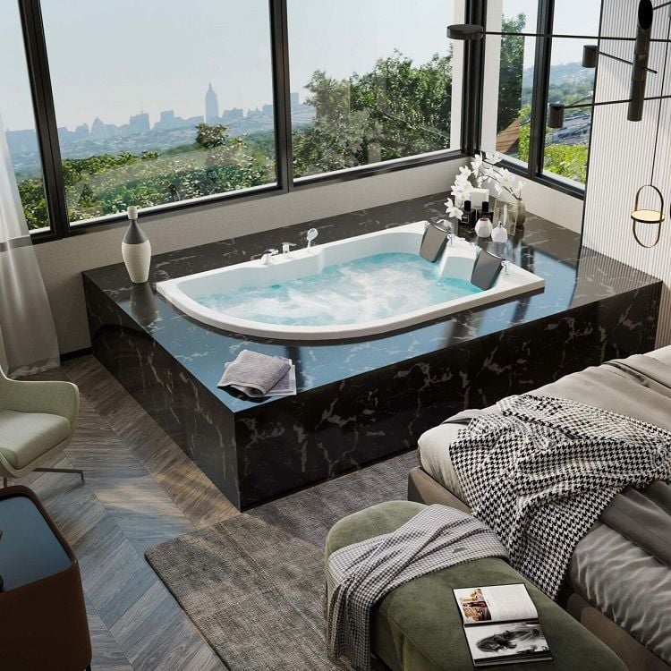 Kaliteli Jakuzilerle Banyo Keyfinizi Artırın