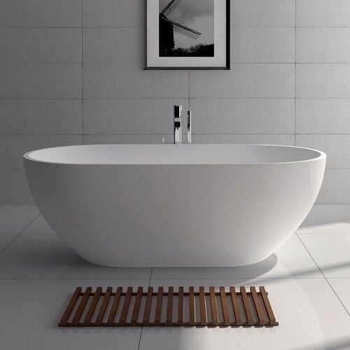 Banyonuza Modern Bir Dokunuş: 164 x 77 cm Beyaz Bağımsız Küvet