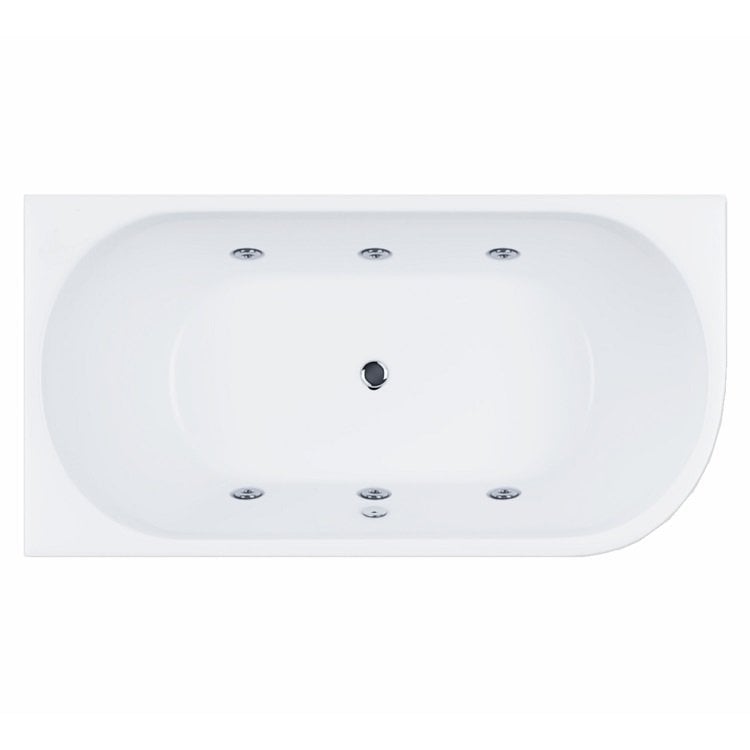 180 x 80 JAKUZİ OVAL - DÜZ SOL MAJESTİC