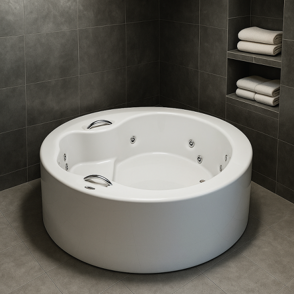 180 CM BAĞIMSIZ JAKUZİ BEYAZ