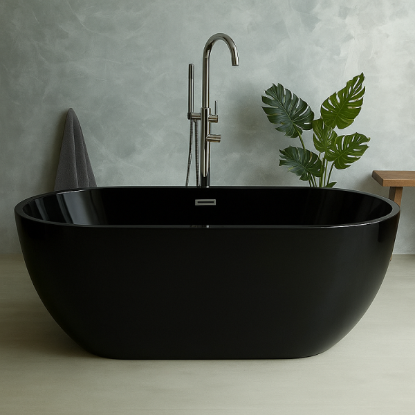 164 x 77 BAĞIMSIZ KÜVET SİYAH