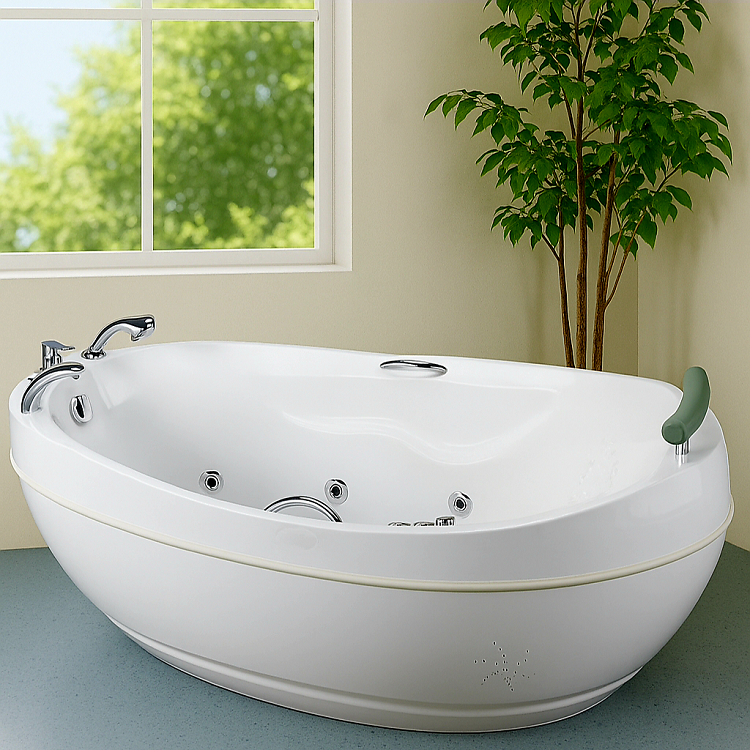 190 x 92 BAĞIMSIZ JAKUZİ BEYAZ