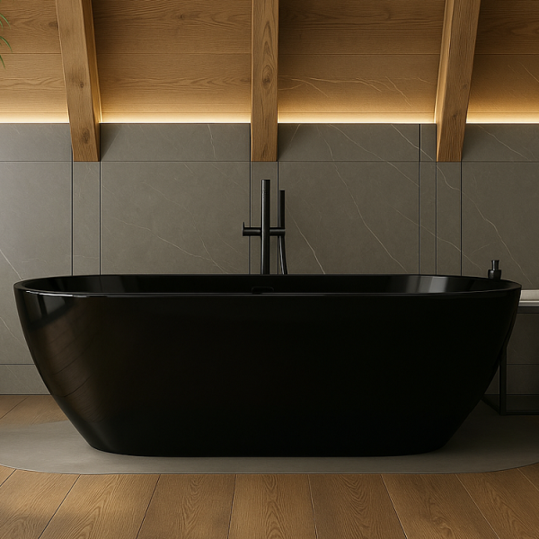 180 x 77 BAĞIMSIZ KÜVET SİYAH