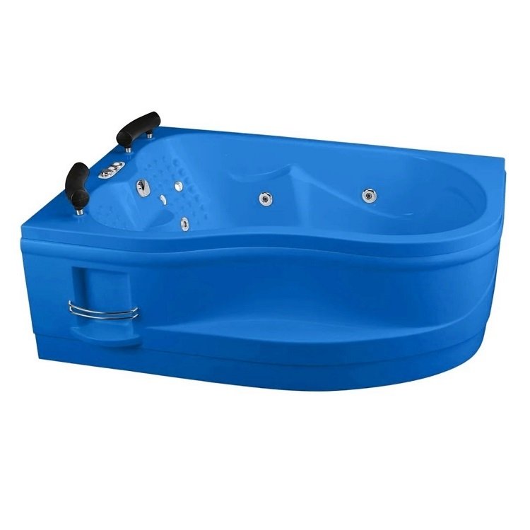 175 X 120 ÇİFT KİŞİLİK JAKUZİ MAVİ SOL