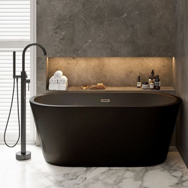 150 x 80 BAĞIMSIZ KÜVET SİYAH