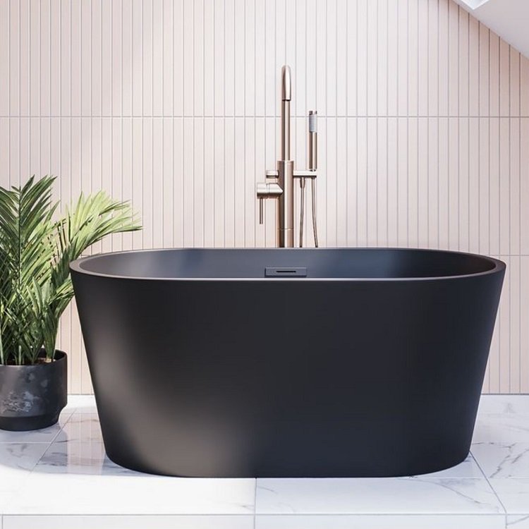 150 x 80 BAĞIMSIZ KÜVET SİYAH