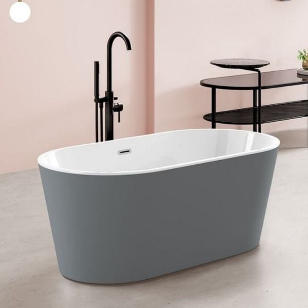 150 x 80 BAĞIMSIZ KÜVET GRİ BEYAZ