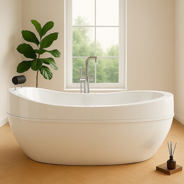 190 x 92 BAĞIMSIZ KÜVET BEYAZ