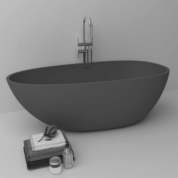 168 x 86 BAĞIMSIZ KÜVET GRİ