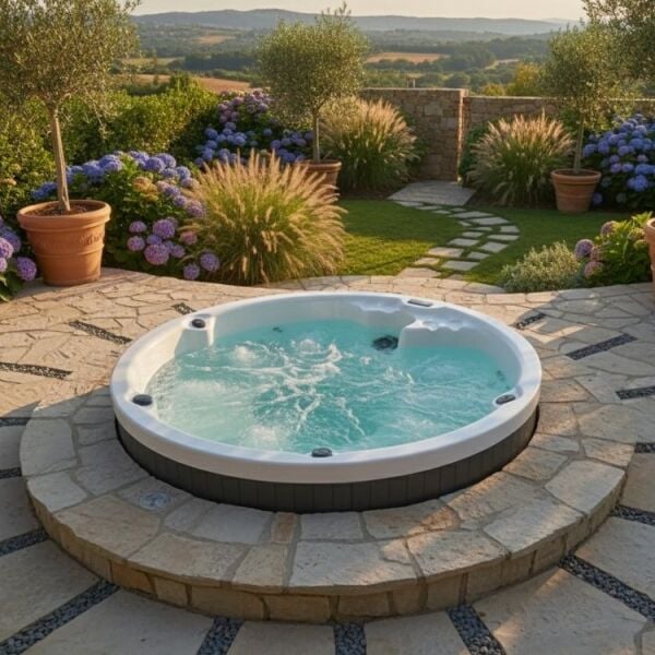 210 x 95h BAHÇE JAKUZİ 5 KİŞİLİK