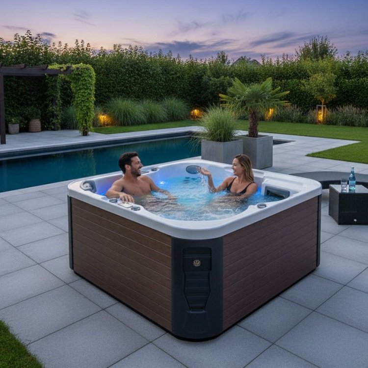 200 x 200 BAHÇE JAKUZİ 4 KİŞİLİK