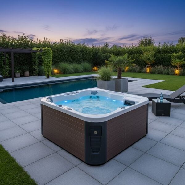 200 x 200 BAHÇE JAKUZİ 4 KİŞİLİK