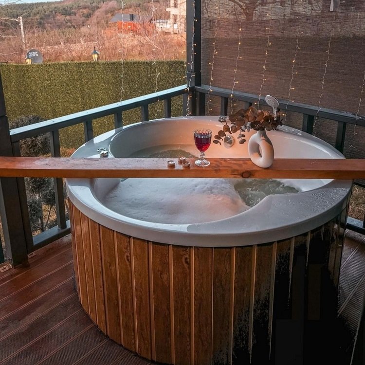 180 CM YUVARLAK JAKUZİ