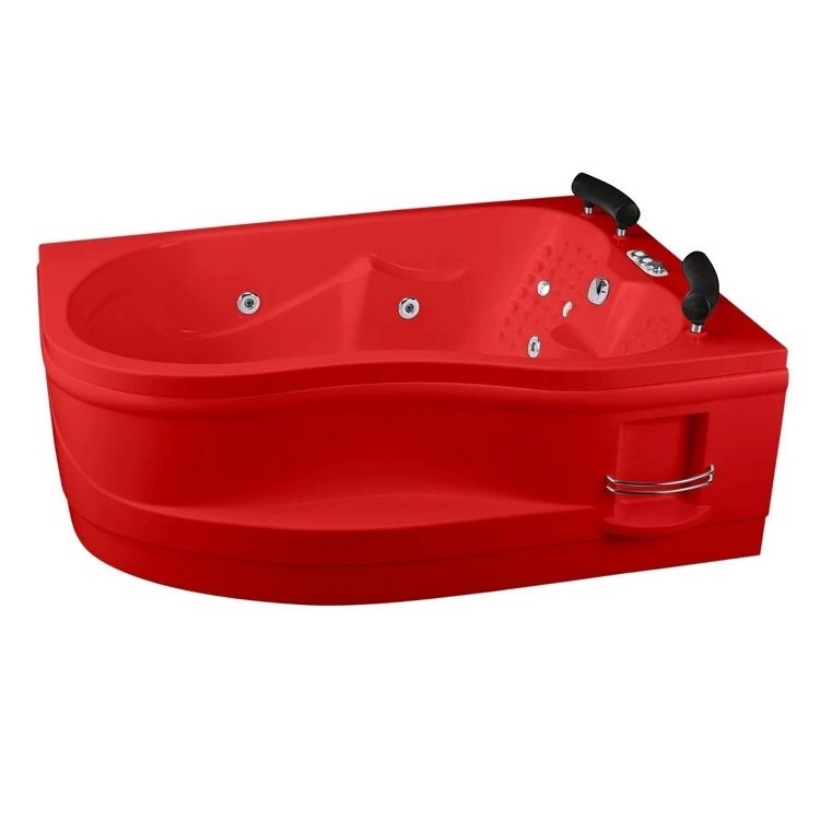 175 X 120 ÇİFT KİŞİLİK JAKUZİ KIRMIZI SAĞ