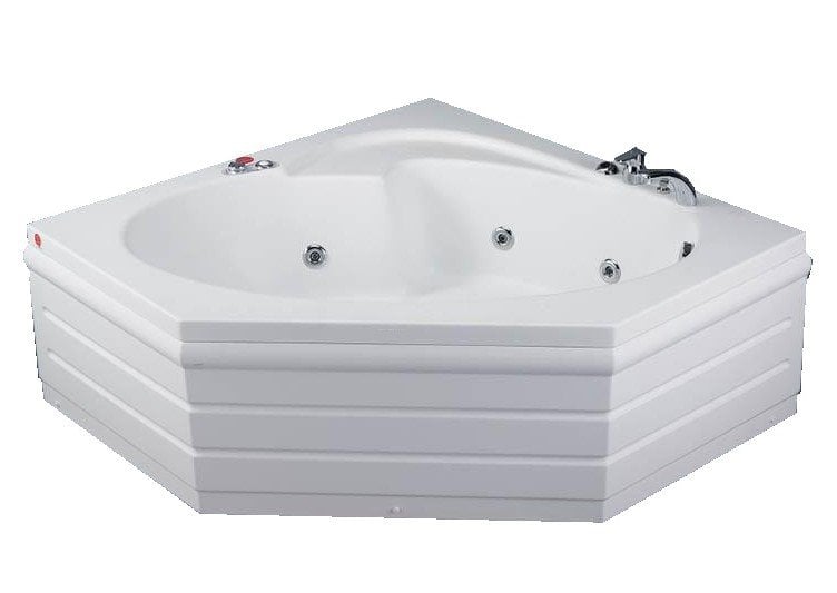 140 x 140 Jakuzi Dökme Akrilik Oval - Köşe