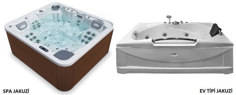 Standart Jakuzi ile Spa Jakuzi Arasındaki Fark