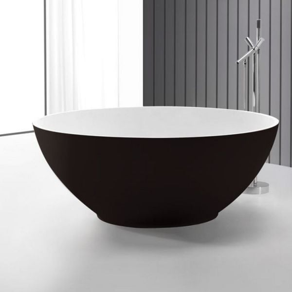 Q146 BAĞIMSIZ KÜVET SİYAH BEYAZ