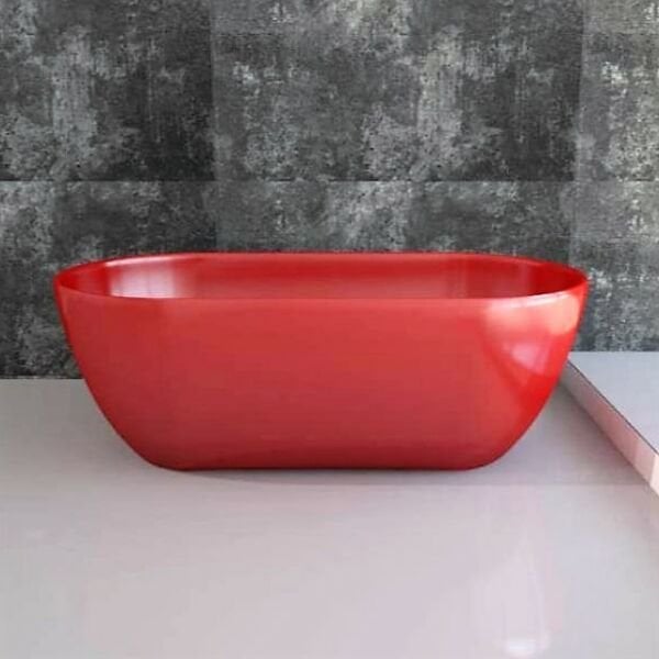 164 x 77 BAĞIMSIZ KÜVET KIRMIZI