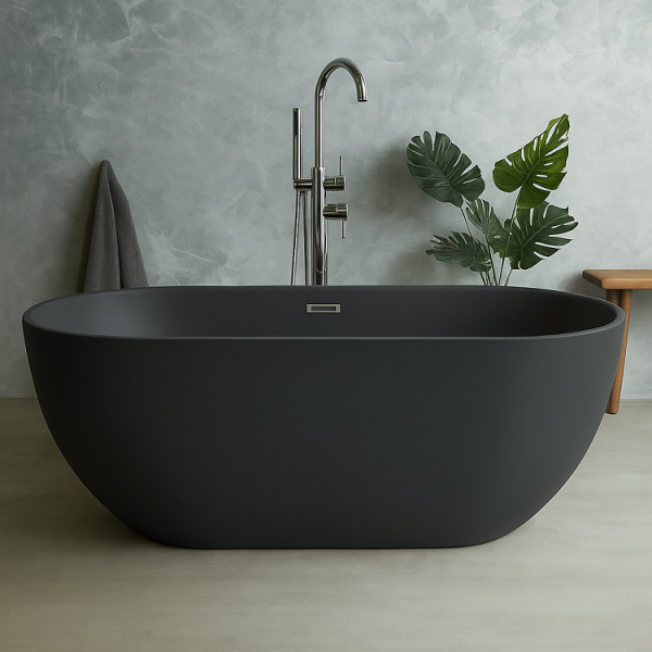 164 x 77 BAĞIMSIZ KÜVET ANTRASİT