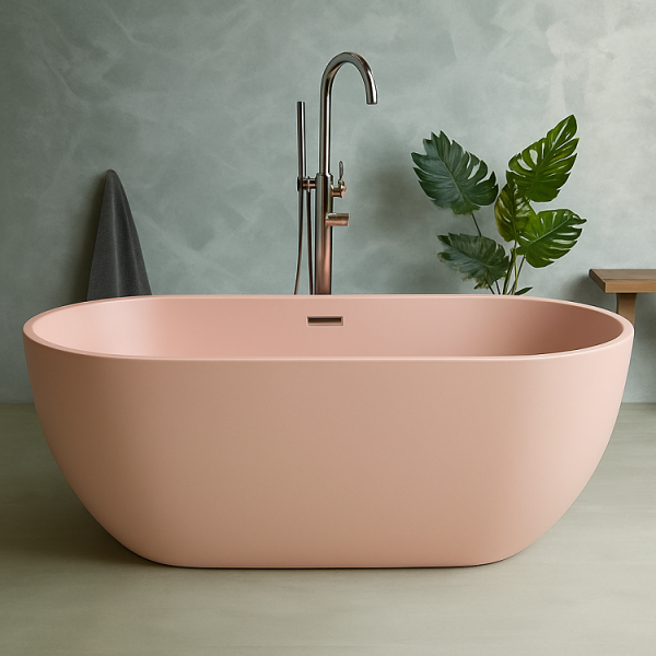 164 x 77 BAĞIMSIZ KÜVET SOFT PEMBE