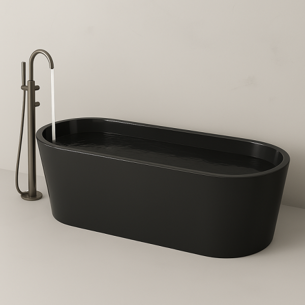 176 x 80 BAĞIMSIZ KÜVET ANTRASİT