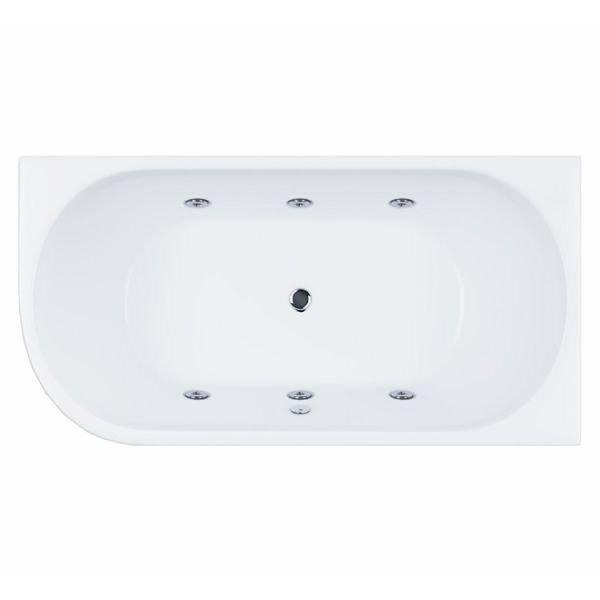 180 x 80 JAKUZİ OVAL - DÜZ SAĞ MAJESTİC