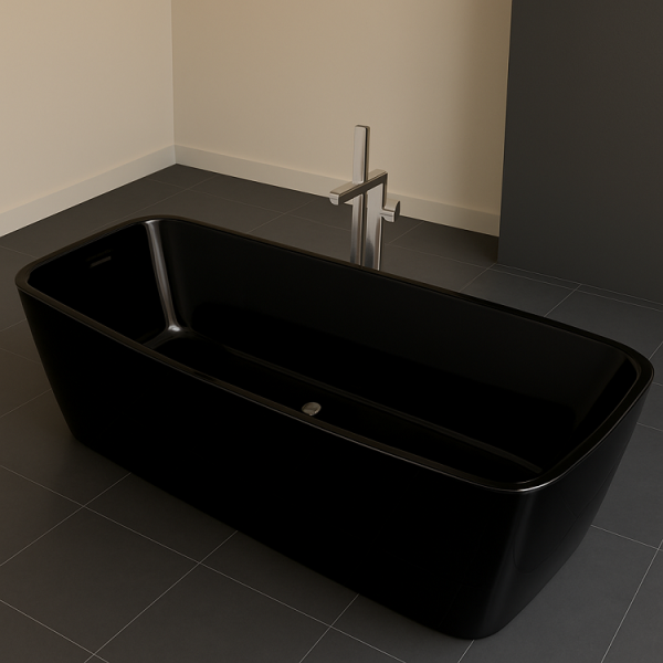 185 x 86 BAĞIMSIZ KÜVET SİYAH