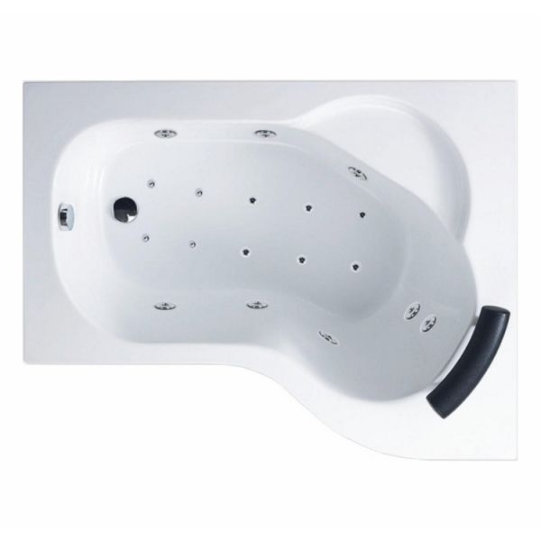 130x100 Jakuzi Asimetrik Oval Köşe Tek Kişilik Sağ Nippur