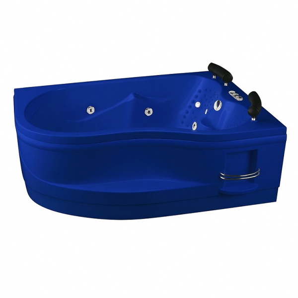 175 X 120 ÇİFT KİŞİLİK JAKUZİ SAFİR MAVİ SAĞ