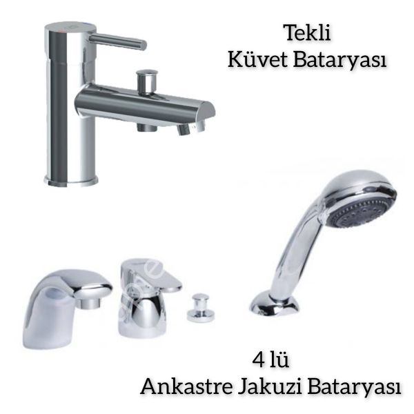 195 X 165 ÇİFT KİŞİLİK JAKUZİ