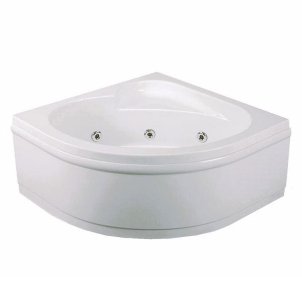 120x120 Jakuzi Oval Köşe Tek Kişilik Sardise