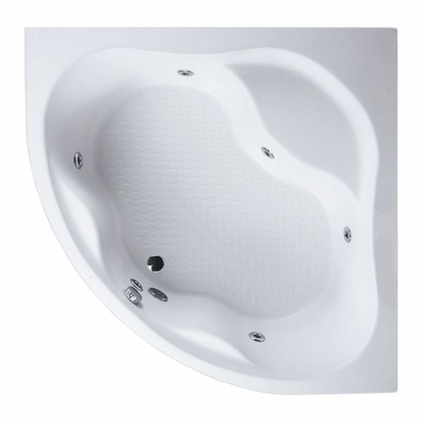 135x135 Jakuzi Oval Köşe Tek Kişilik Phaselis