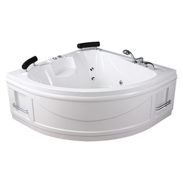 140x140 Çift Kişilik Jakuzi Oval Köşe Aspendos