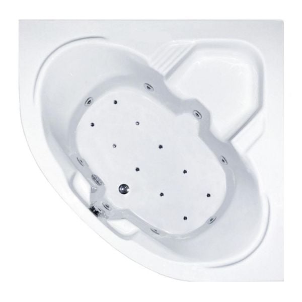 145x145 Jakuzi Oval Köşe Tek Kişilik Truva