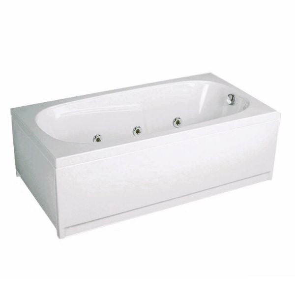 165x80 Jakuzi Dikdörtgen Tek Kişilik Troy