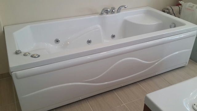 210x95 Jakuzi Dikdörtgen Tek Kişilik Shibam