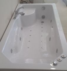 210x95 Jakuzi Dikdörtgen Tek Kişilik Shibam