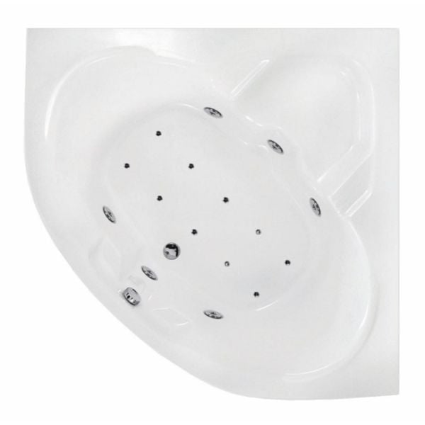 140x140 Jakuzi Oval Köşe Tek Kişilik Lidya