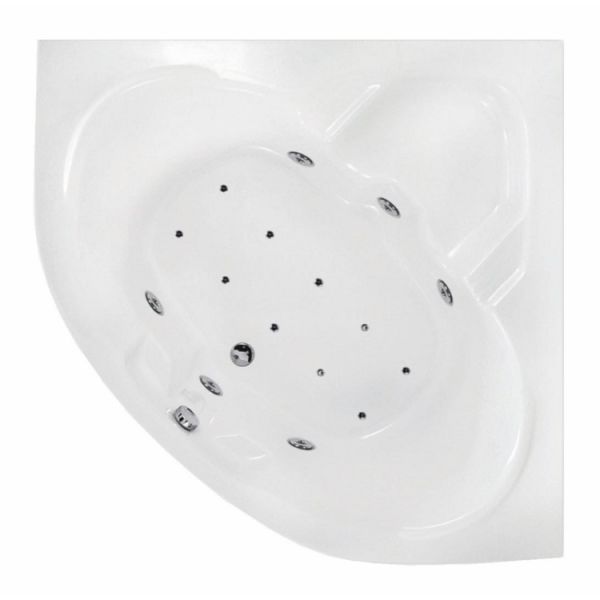 140x140 Jakuzi Oval Köşe Tek Kişilik Lidya