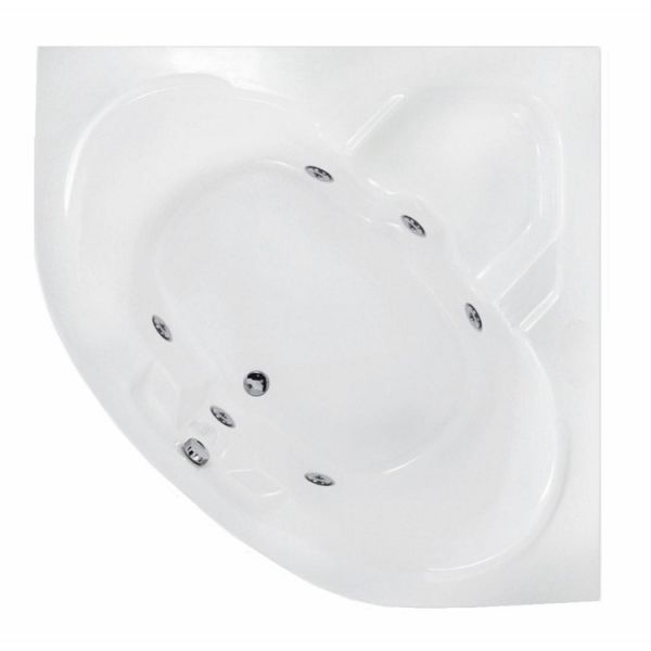 140x140 Jakuzi Oval Köşe Tek Kişilik Lidya