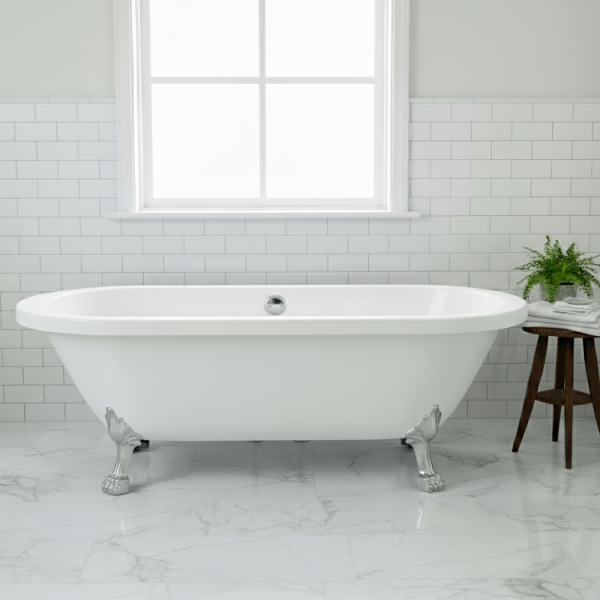 177 X 80 AYAKLI KÜVET BEYAZ