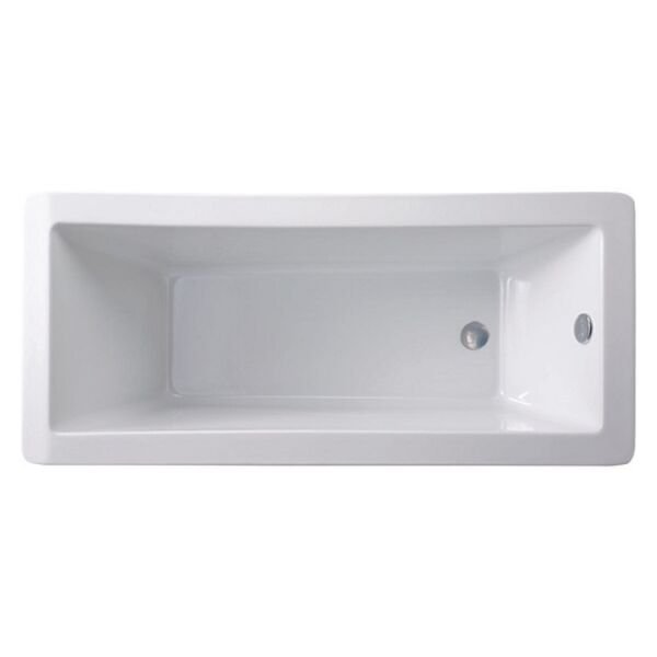 172 x 76 AYAKLI KÜVET BEYAZ