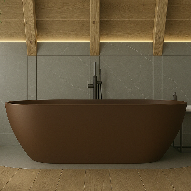 180 x 77 BAĞIMSIZ KÜVET KAHVE