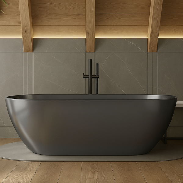 180 x 77 BAĞIMSIZ KÜVET GRİ