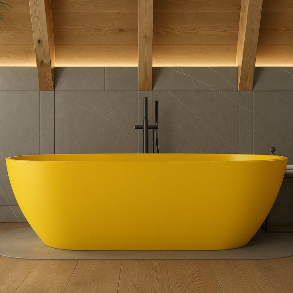 180 x 77 BAĞIMSIZ KÜVET SARI