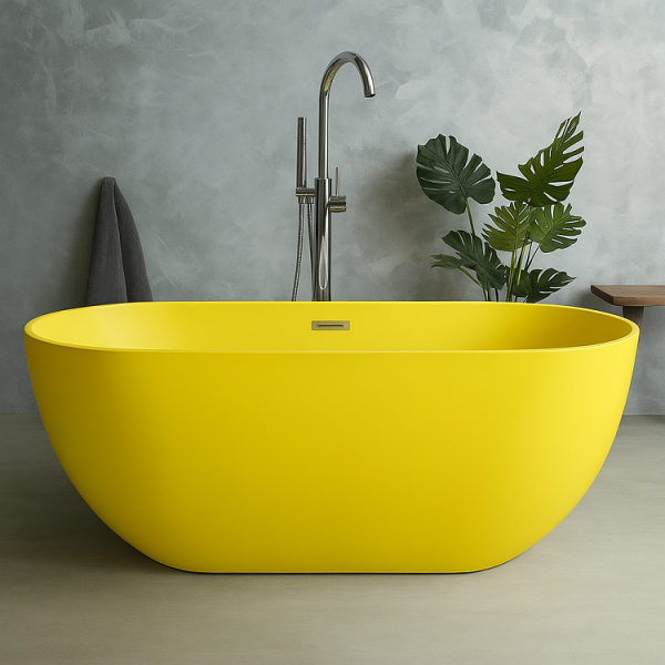 164 x 77 BAĞIMSIZ KÜVET SARI