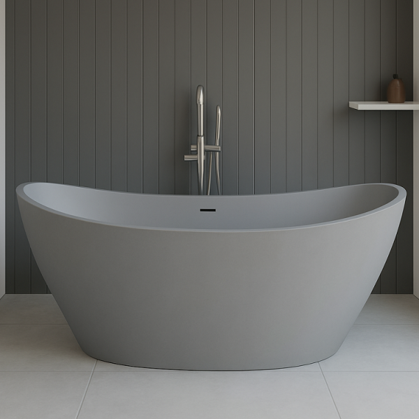 174 x 86 BAĞIMSIZ KÜVET GRİ