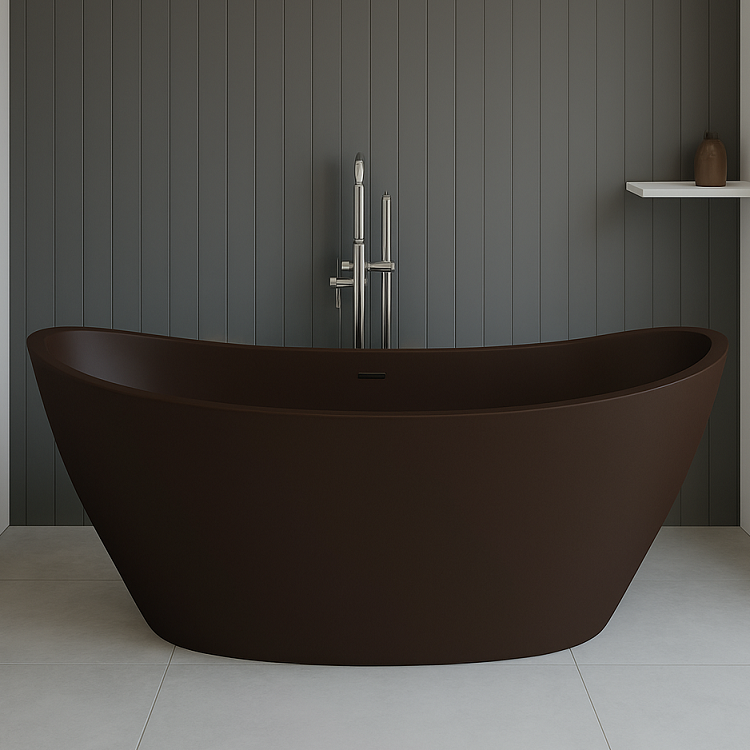 174 x 86 BAĞIMSIZ KÜVET KAHVE