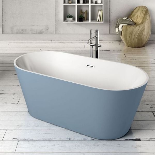 150 x 80 BAĞIMSIZ KÜVET MAVİ BEYAZ