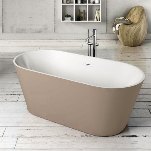 150 x 80 BAĞIMSIZ KÜVET KAHVE BEYAZ